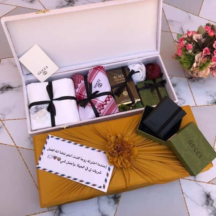 ⁦بوكس هدايا رجالي فاخر ماركة GUCCI⁩ - الصورة ⁦5⁩