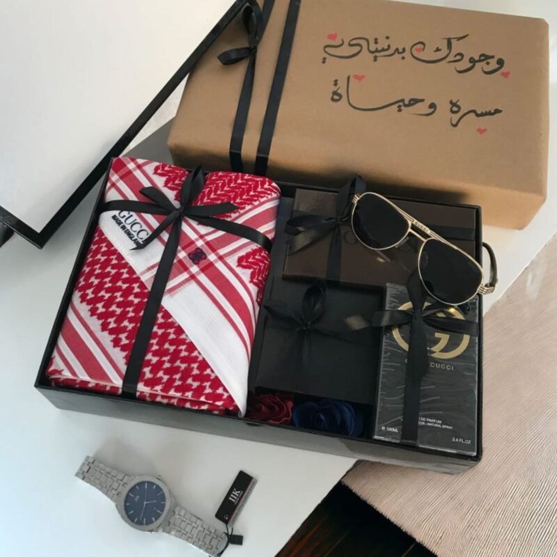 طقم هدايا رجالي ماركة جوتشي