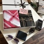 هدية وظيفة جديدة للرجال | بوكس شماغ وعطر فاخر